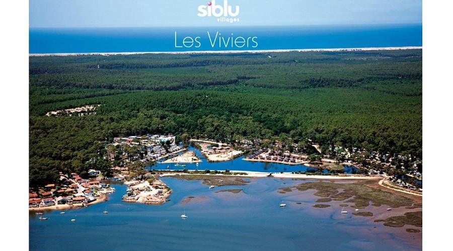 Camping Les Viviers 4 Etoiles Cap Ferret Mobilhome 6-8 Personnes Lège-Cap-Ferret Екстериор снимка